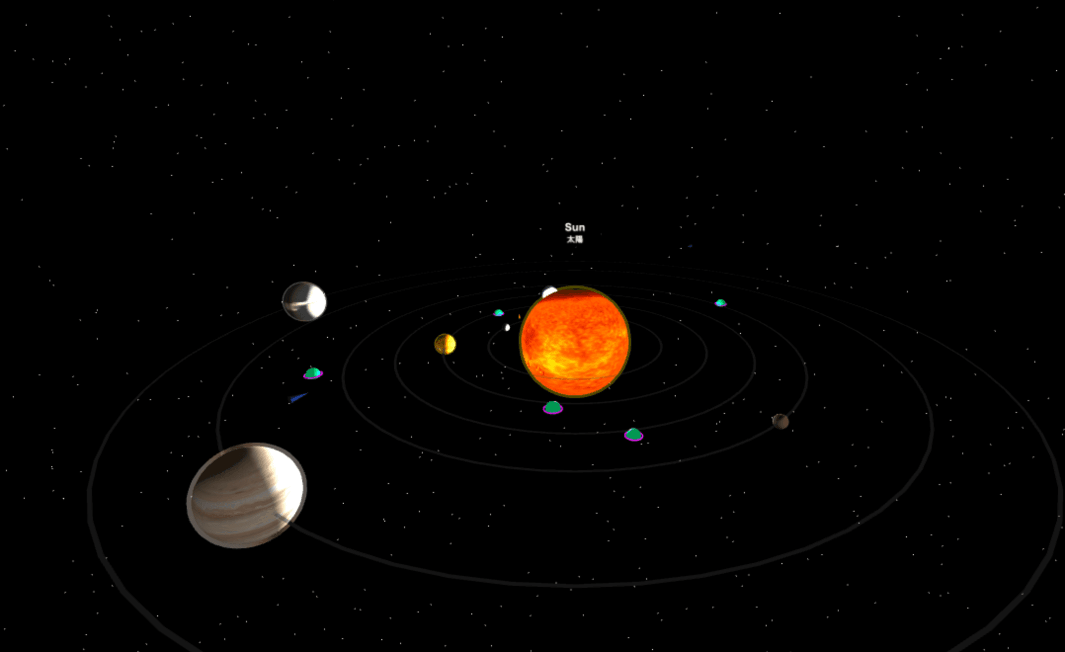 3D Solar System