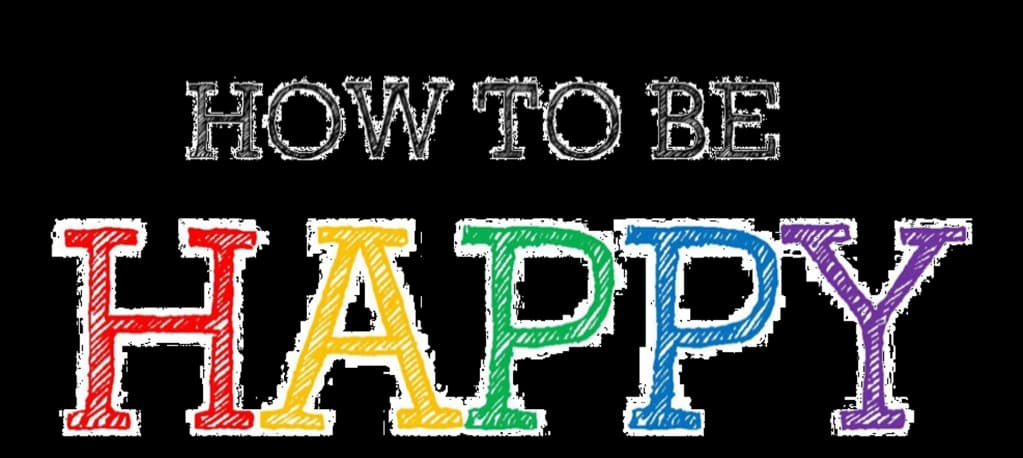 How to be happy illustration